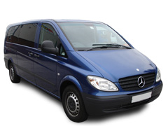 9 Seater Mercedes LWB Vito Traveliner