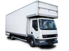 7.5 Tonne 24ft Dropwell Luton Removal Type Pantechnicon