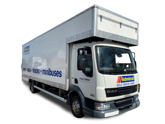 7.5 Tonne 24ft Dropwell Luton Removal Type Pantechnicon